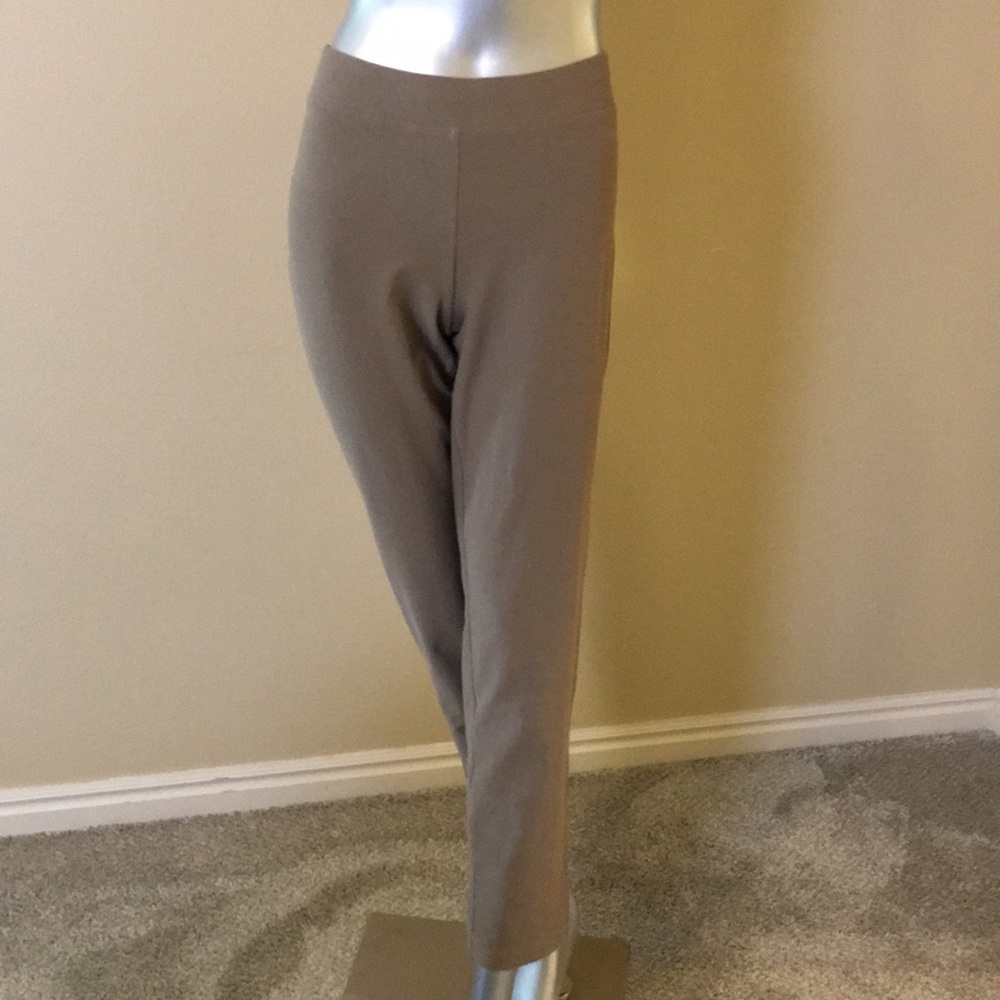 EILEEN FISHER | Washable Stretch Crepe Pant Slim Fit Tapered Leg